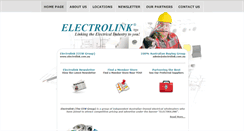Desktop Screenshot of electrolink.com.au